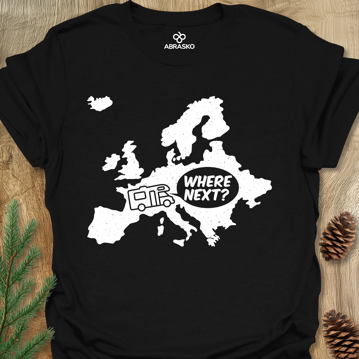 Where Next? Europe Tee