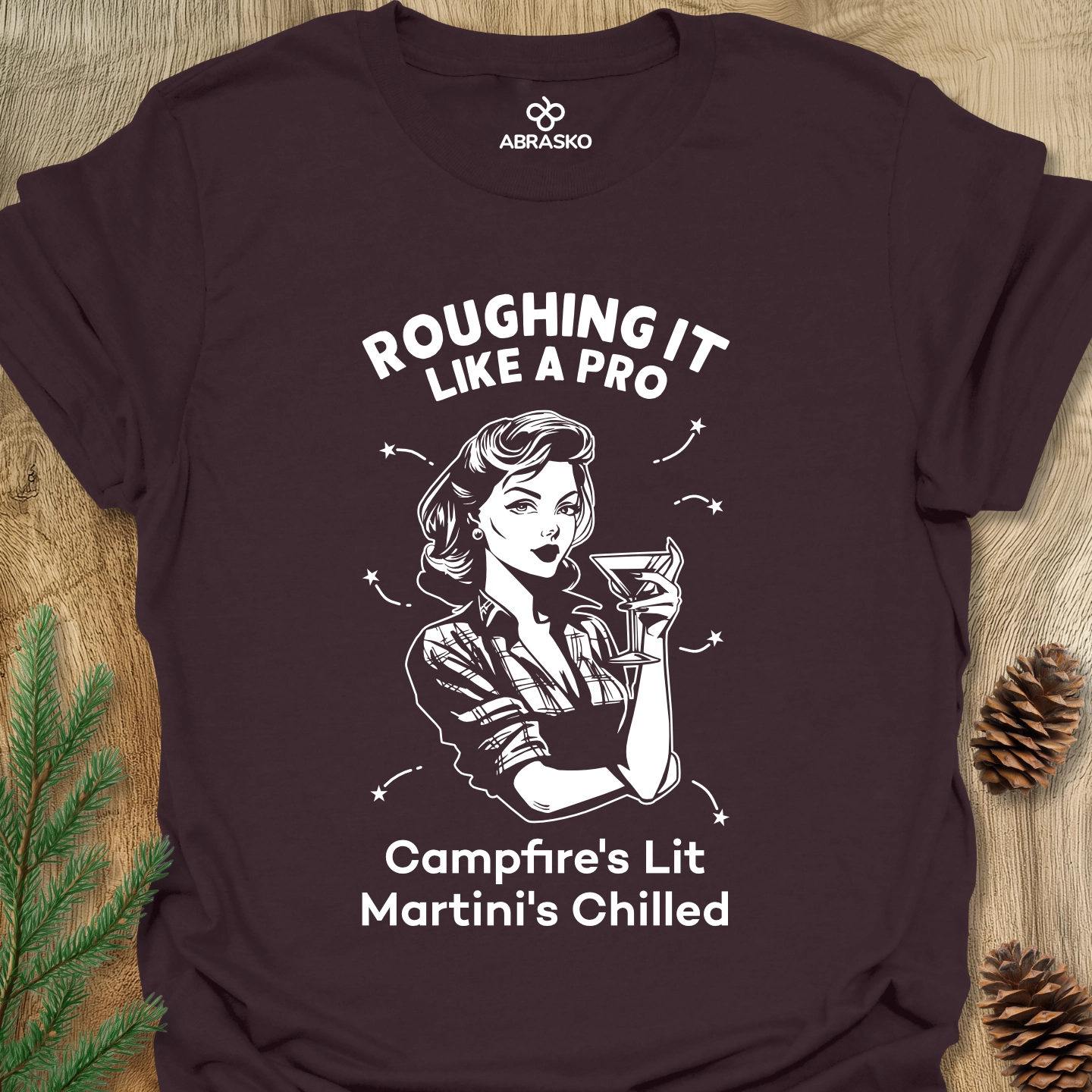 Roughing It Like A Pro Tee