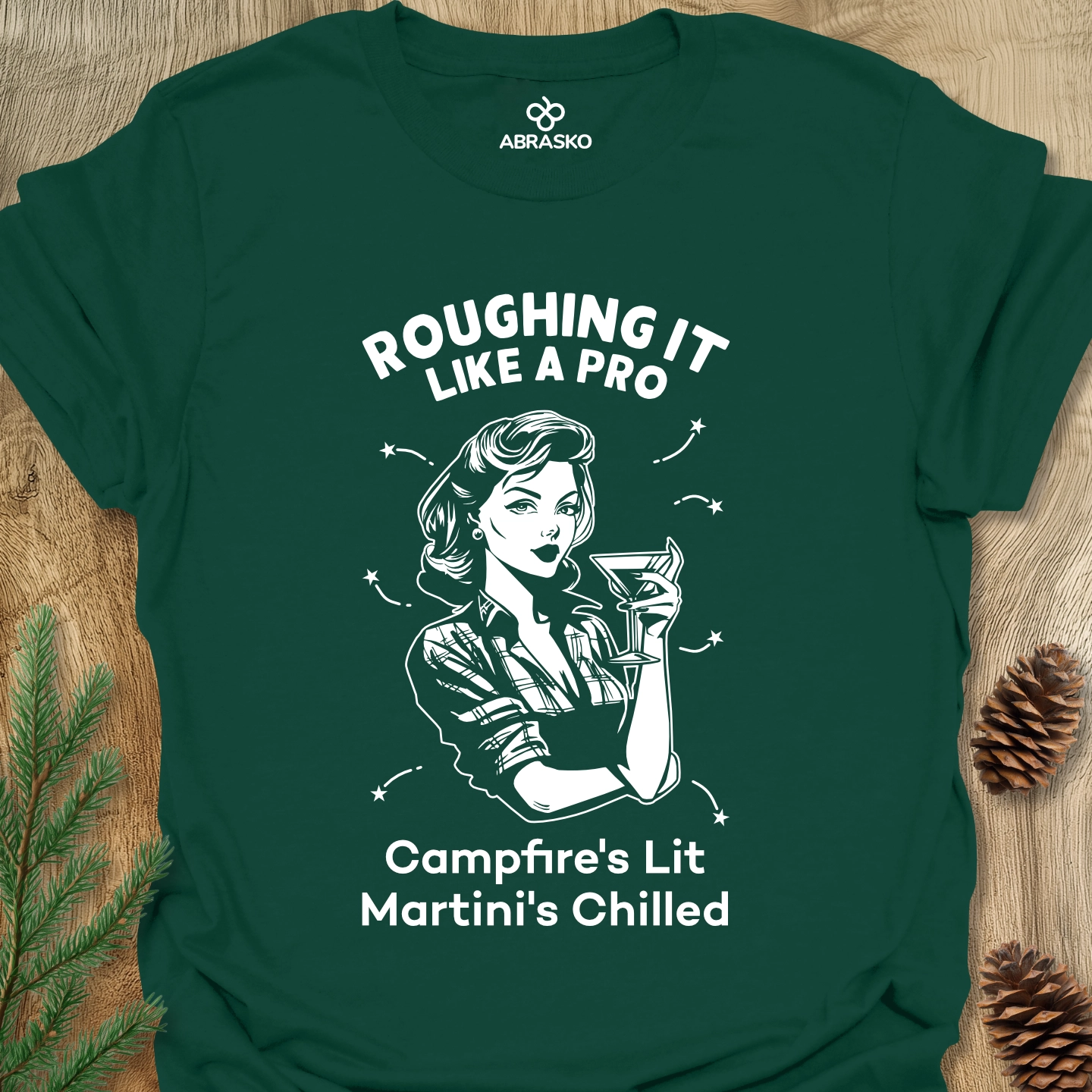 Roughing It Like A Pro Tee