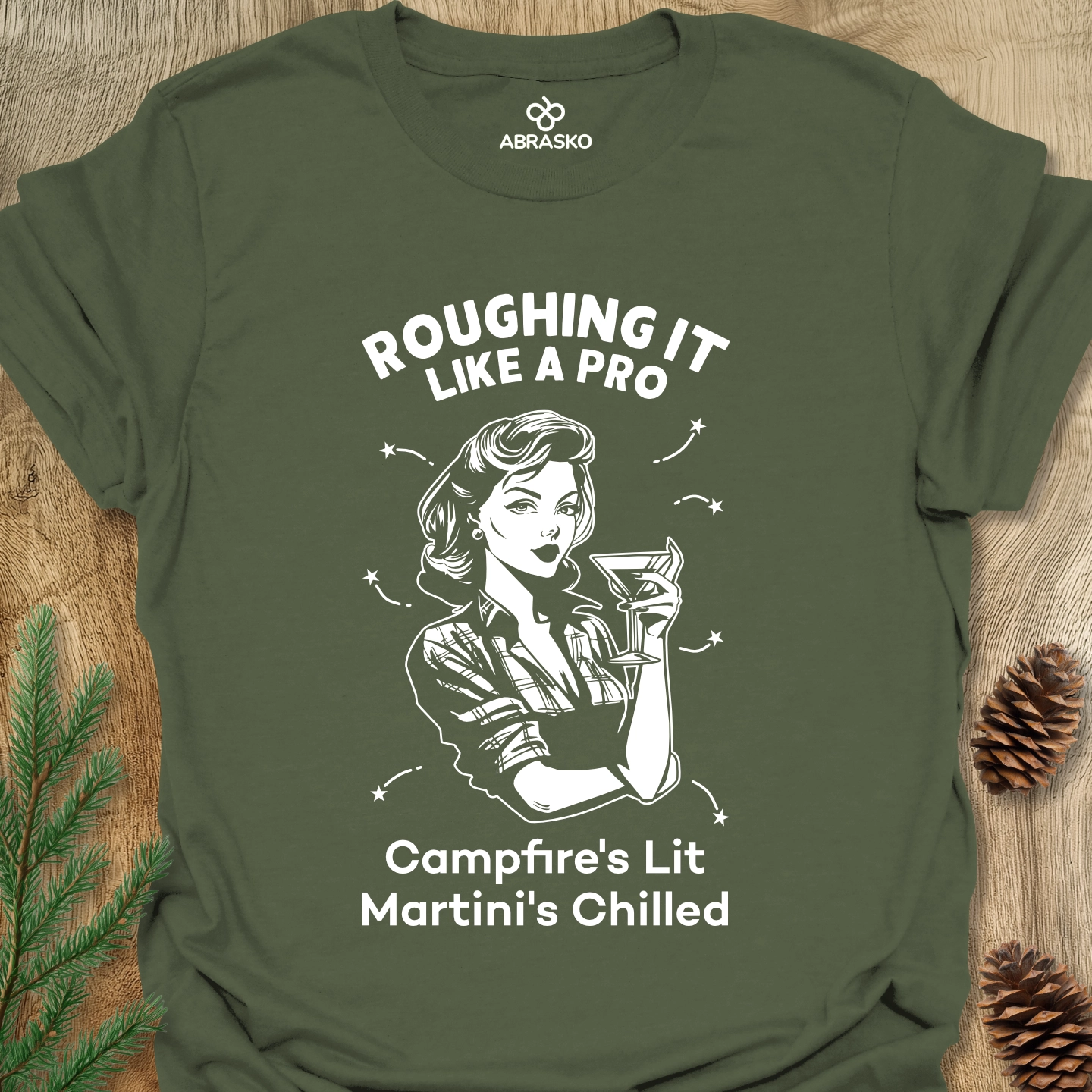 Roughing It Like A Pro Tee