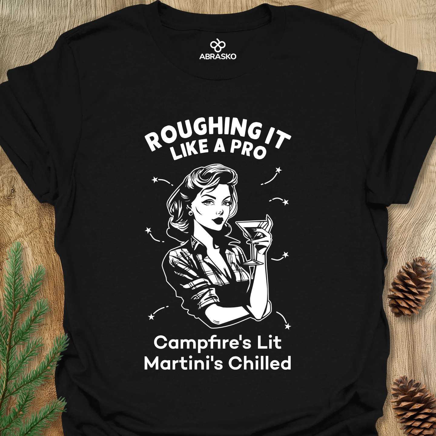 Roughing It Like A Pro Tee
