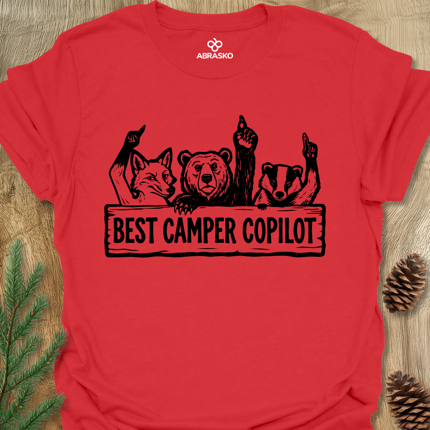 Best Camper Copilot Tee