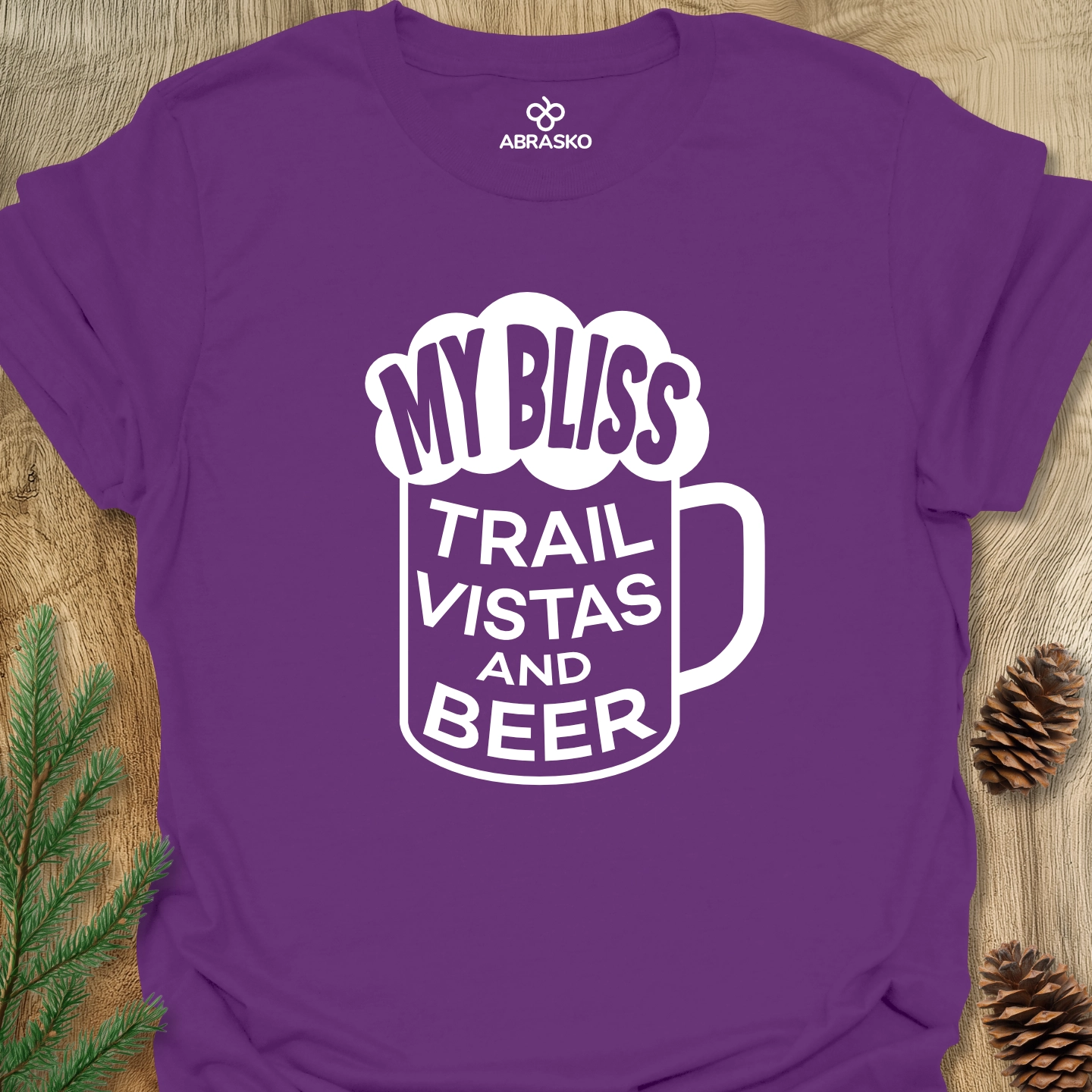 Trail, Vistas And Beer Tee