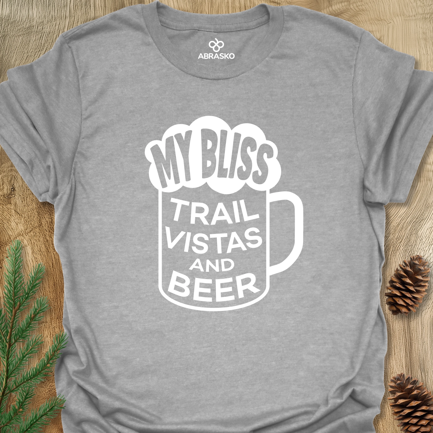 Trail, Vistas And Beer Tee