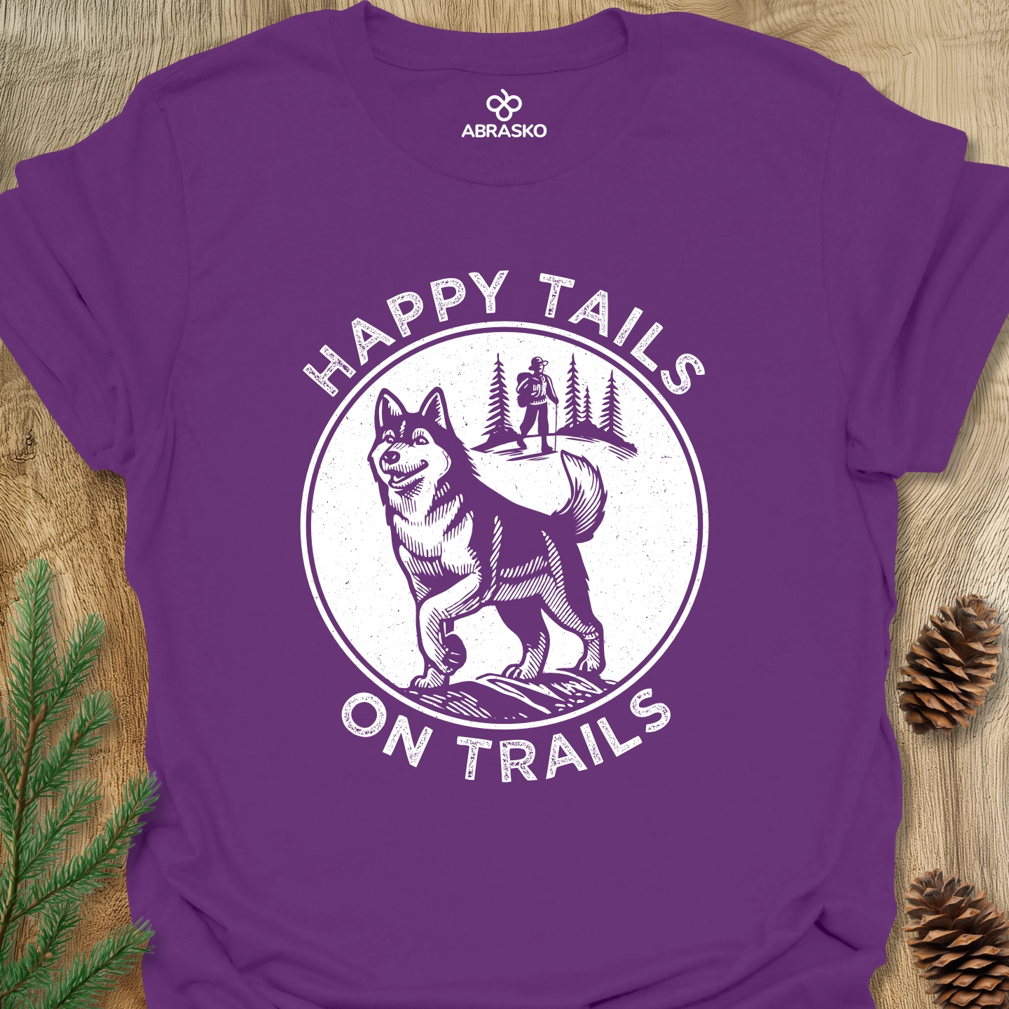 Happy Tails On Trails Tee