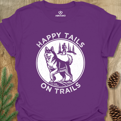 Happy Tails On Trails Unisex T-shirt