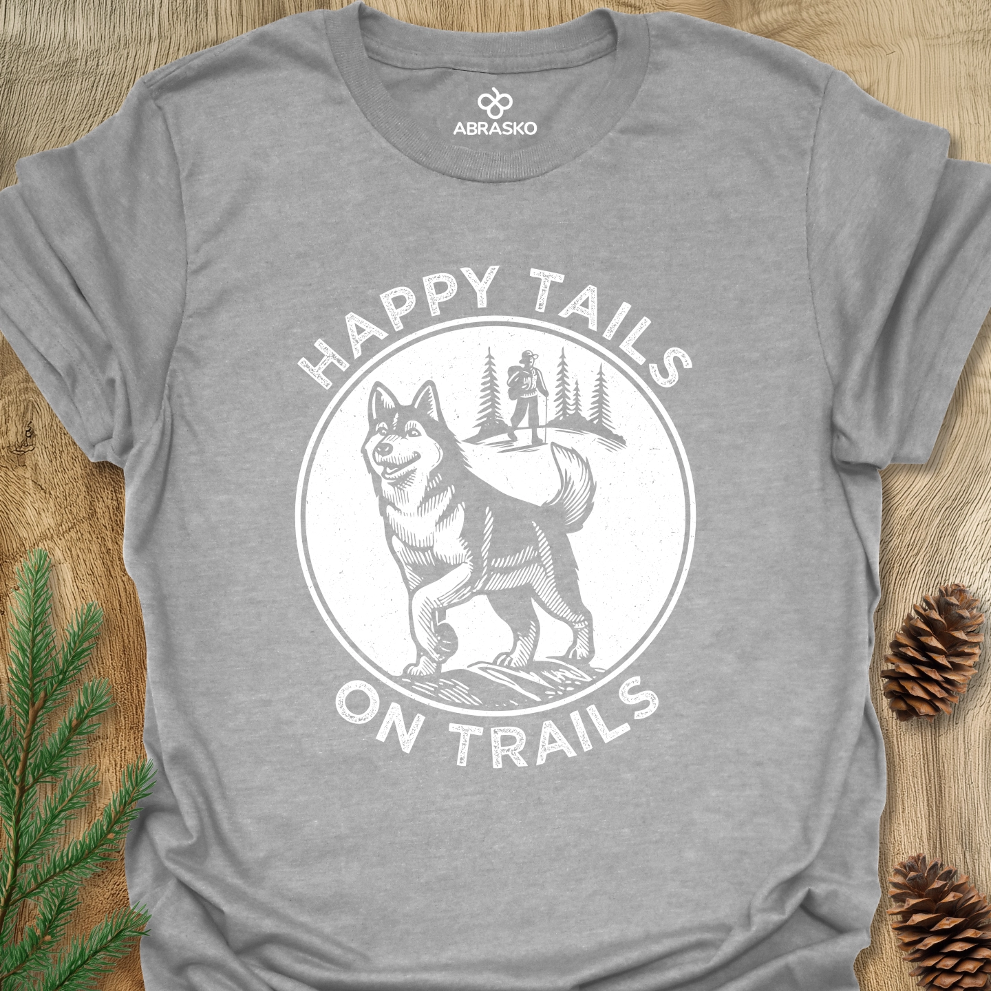 Happy Tails On Trails Tee