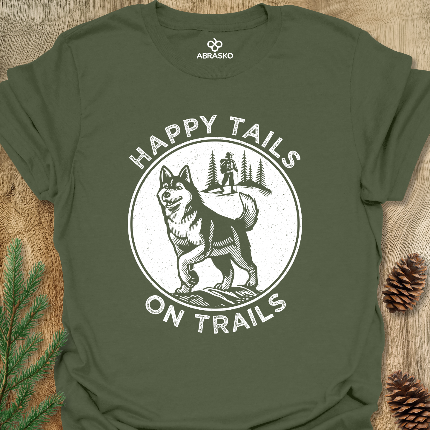 Happy Tails On Trails Tee