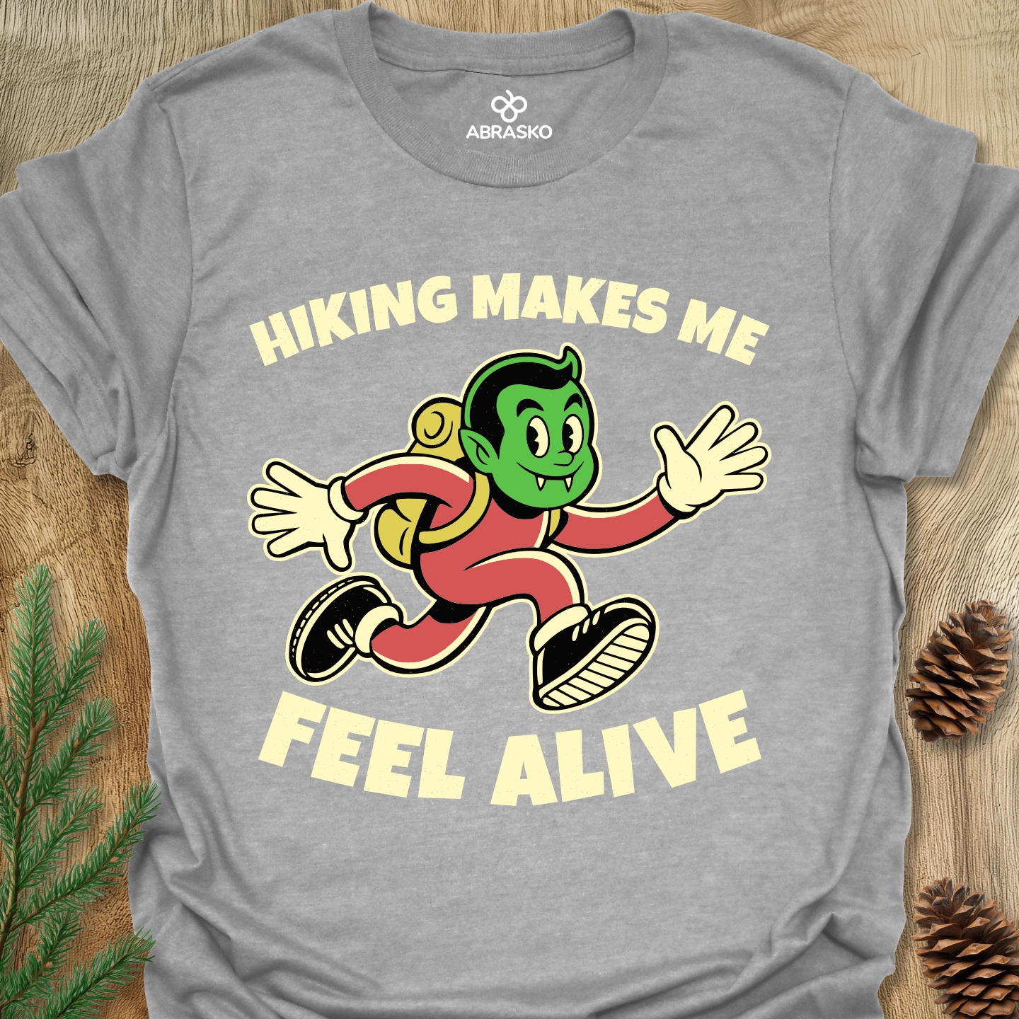 Hiking Makes Me Tee