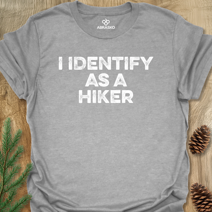Identify As Hiker Unisex T-shirt