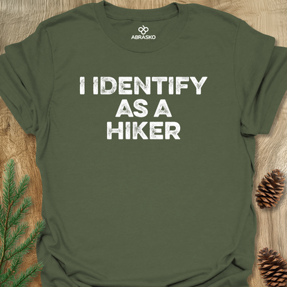 Identify As Hiker Unisex T-shirt