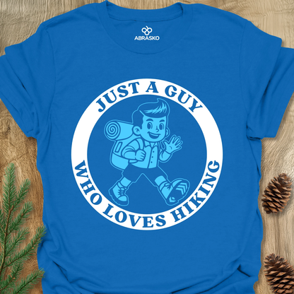 Guy Loves Hiking Unisex T-shirt