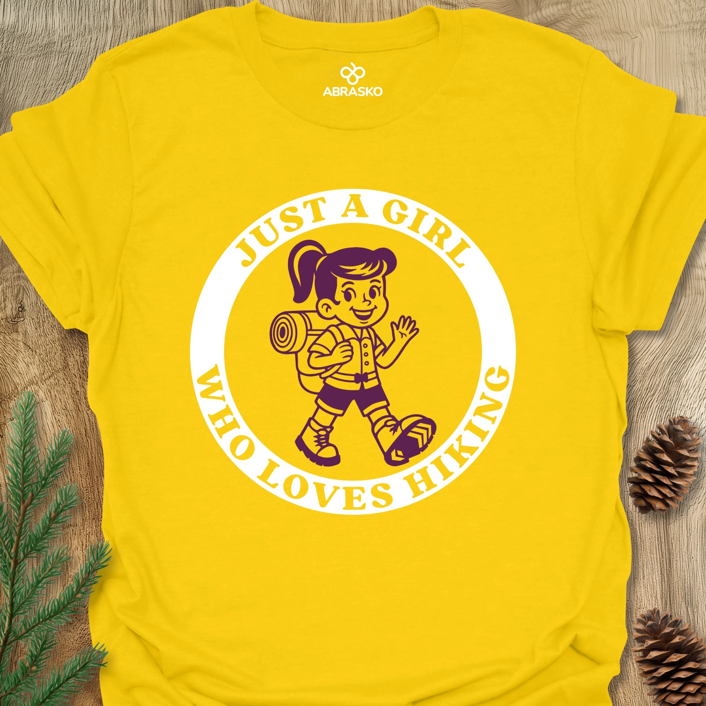 Girl Loves Hiking Tee