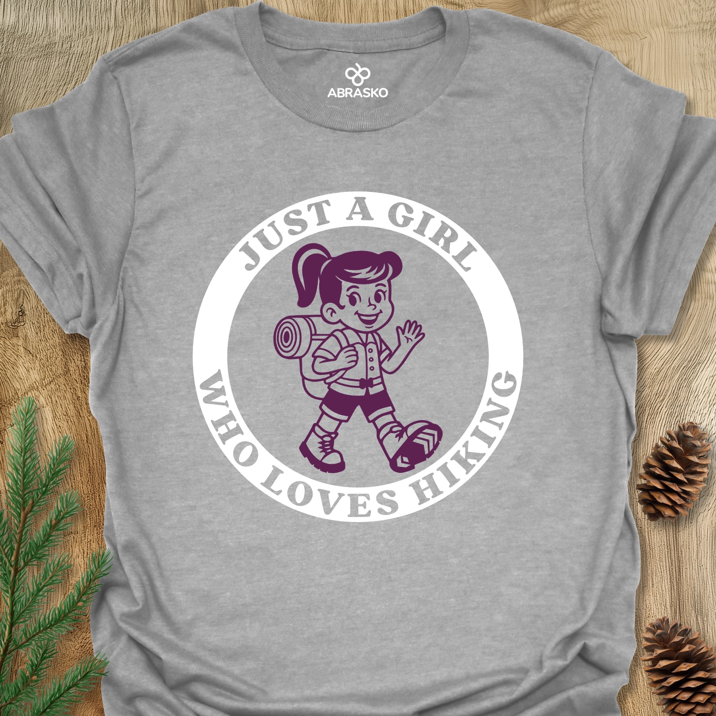 Girl Loves Hiking Tee