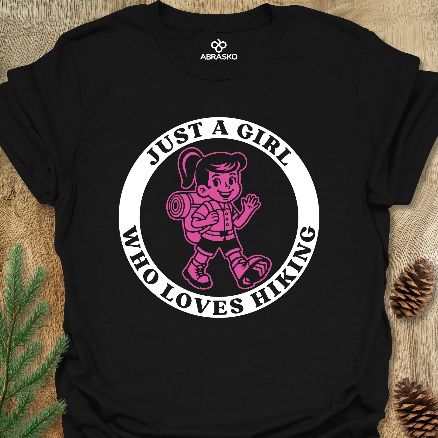 Girl Loves Hiking Tee