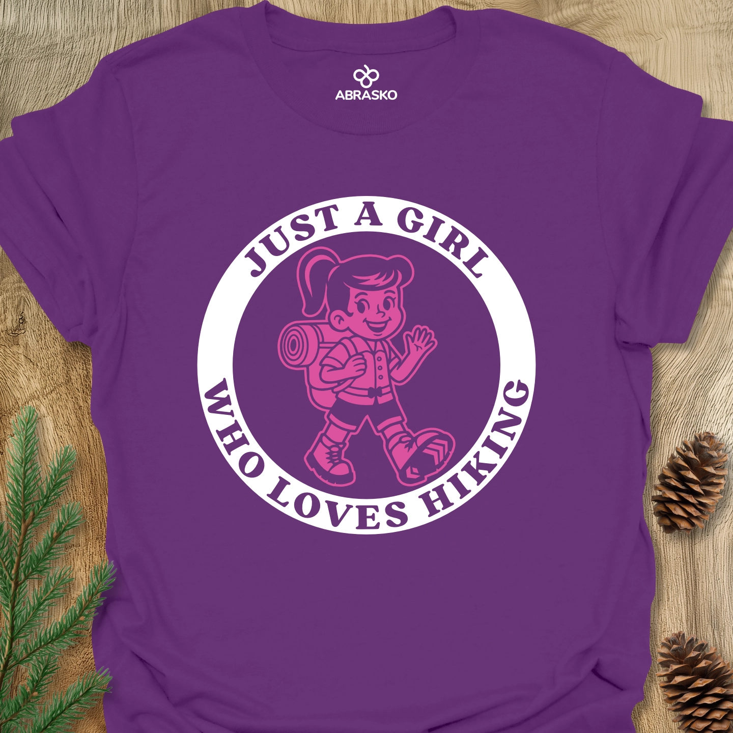 Girl Loves Hiking Tee