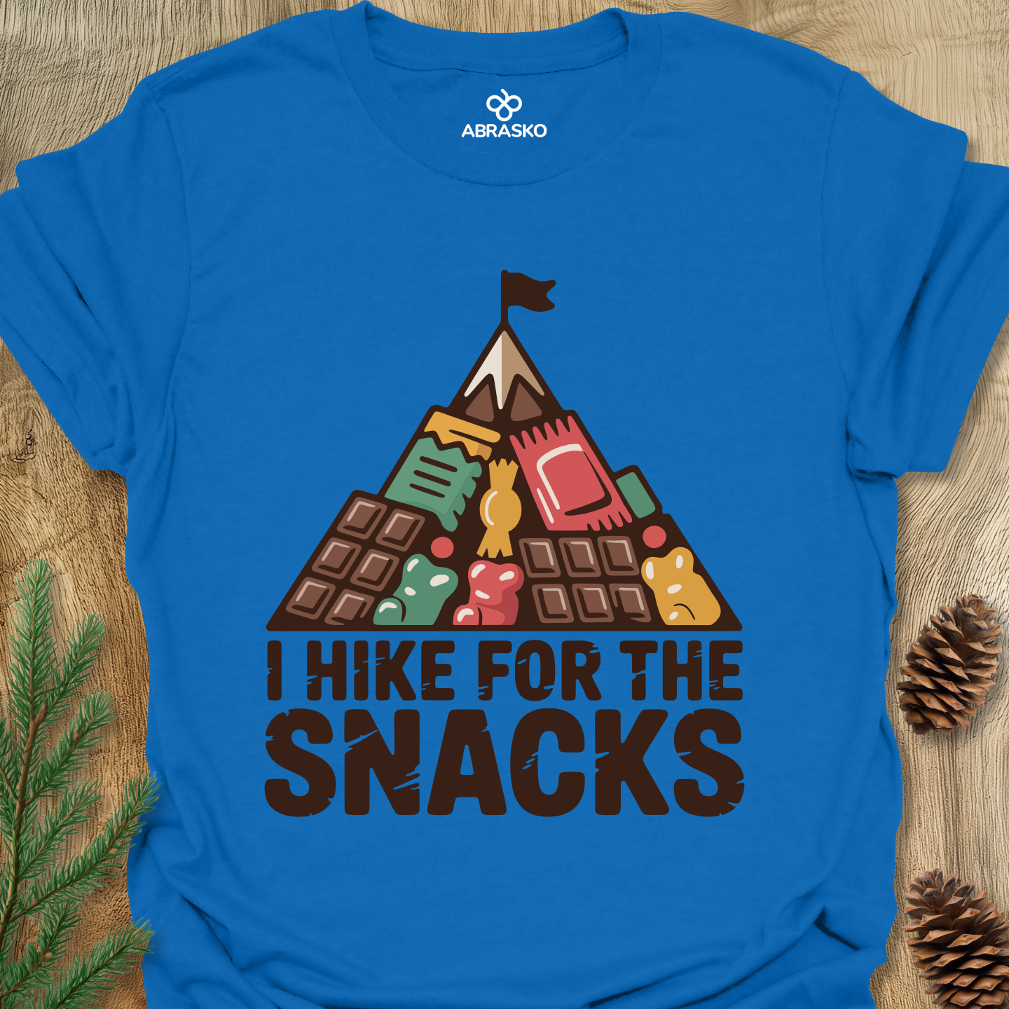 Hike For Snacks Tee