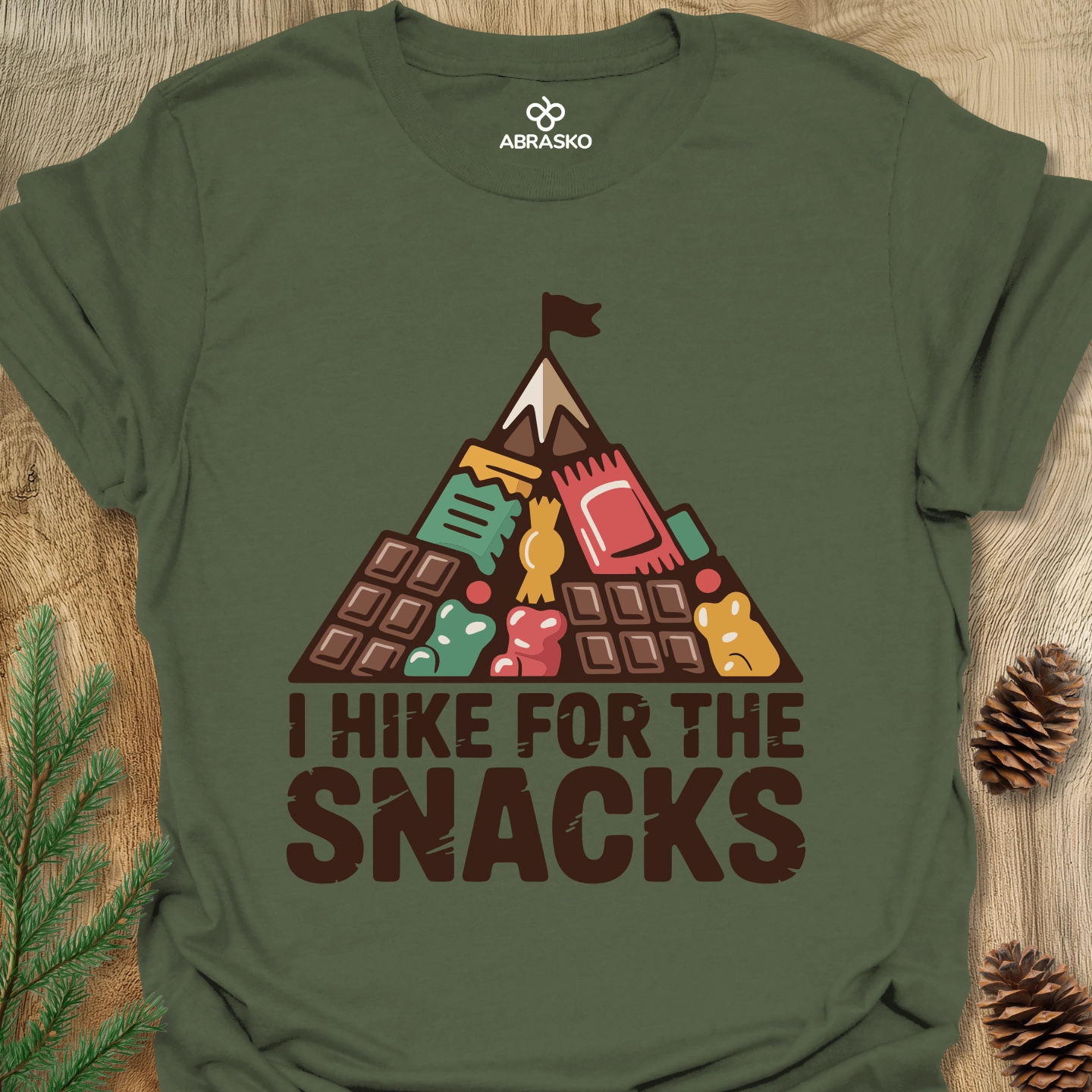 Hike For Snacks Tee