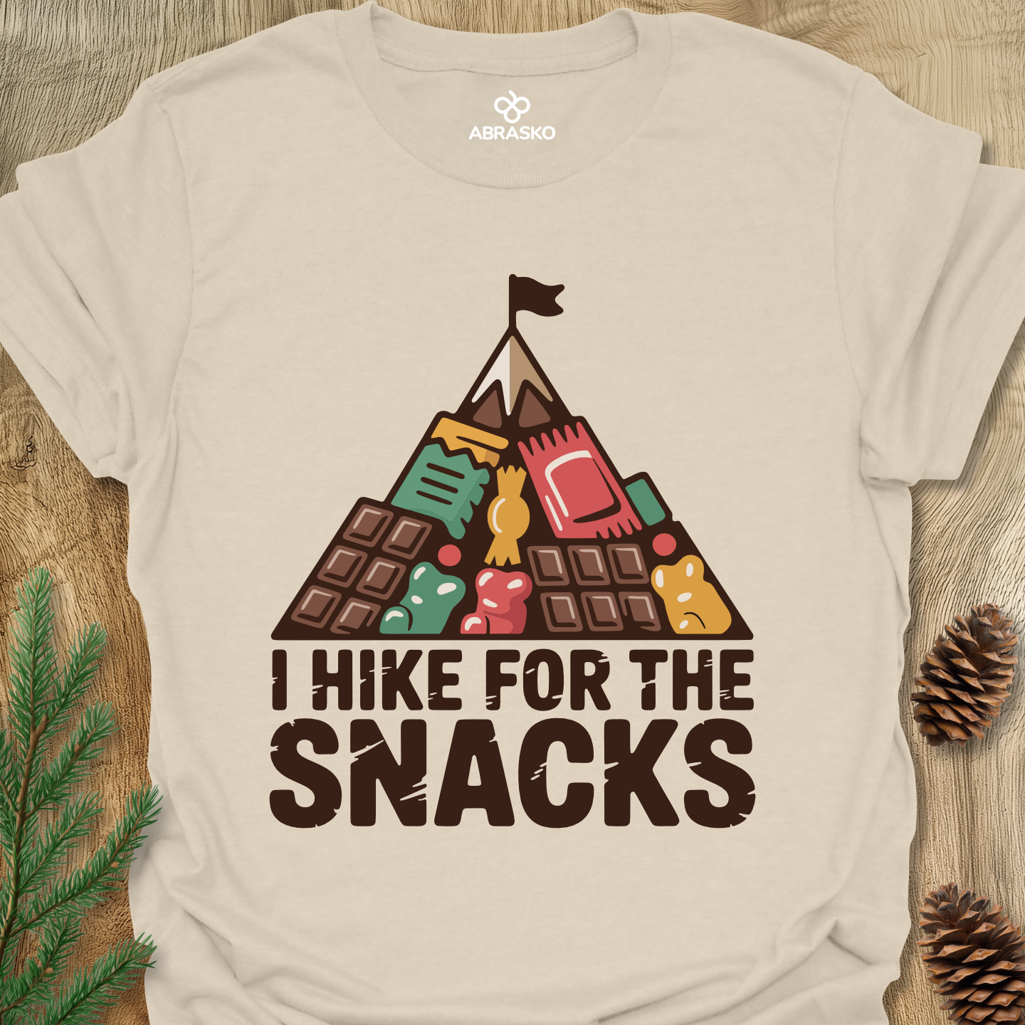 Hike For Snacks Tee