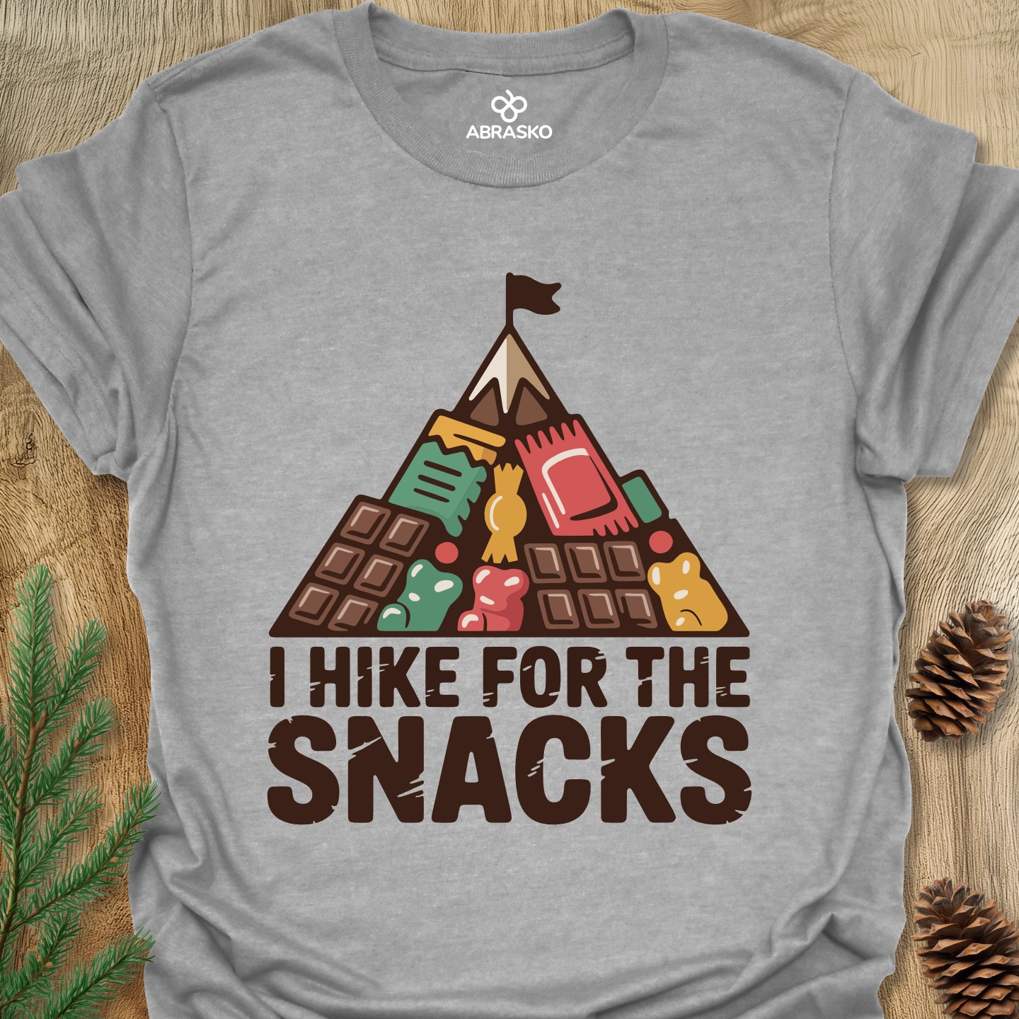 Hike For Snacks Tee