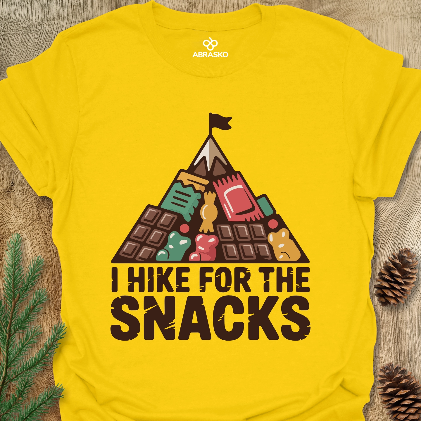 Hike For Snacks Tee