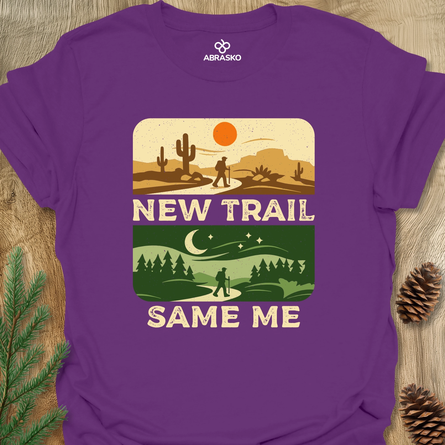 New Trail Same Me Tee