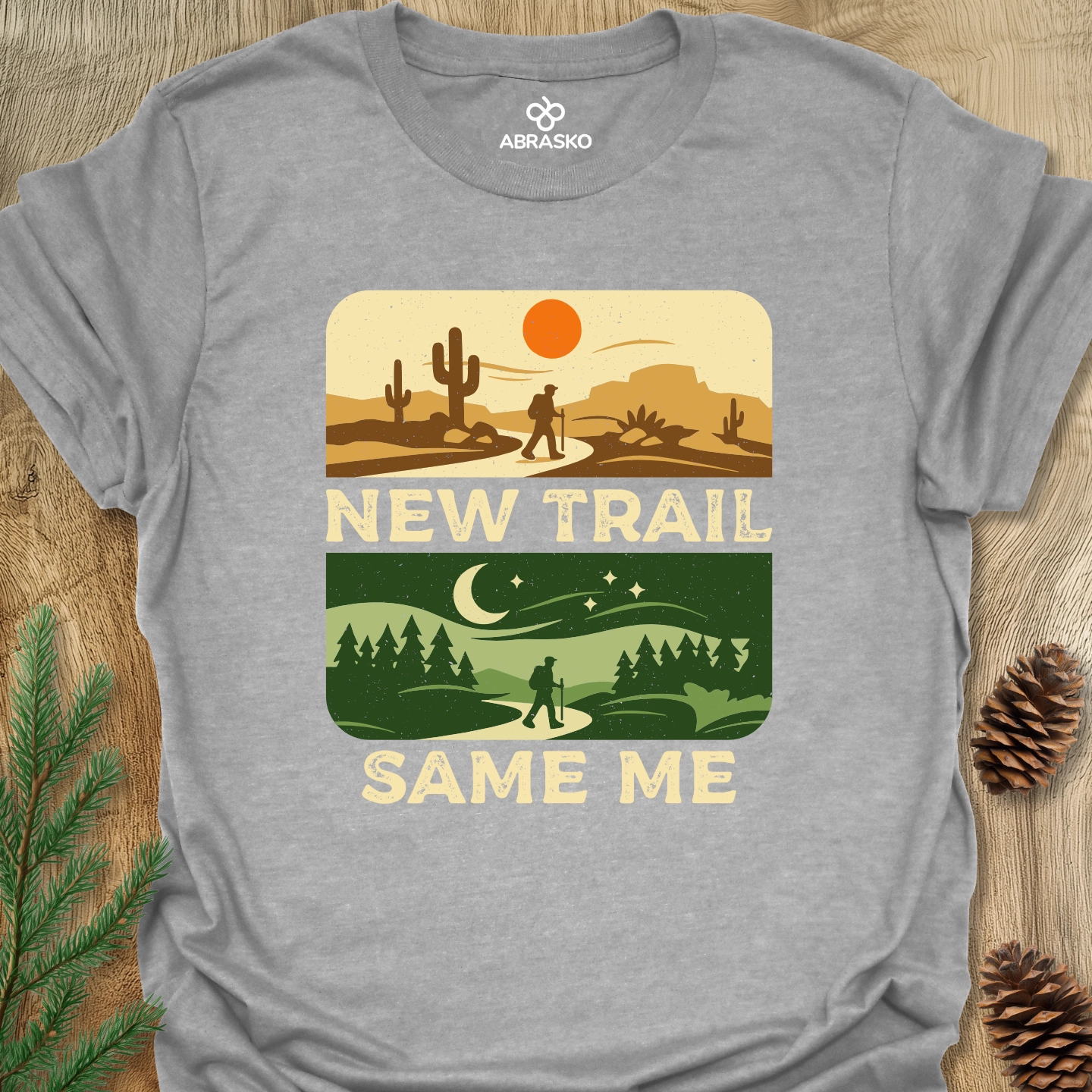 New Trail Same Me Tee