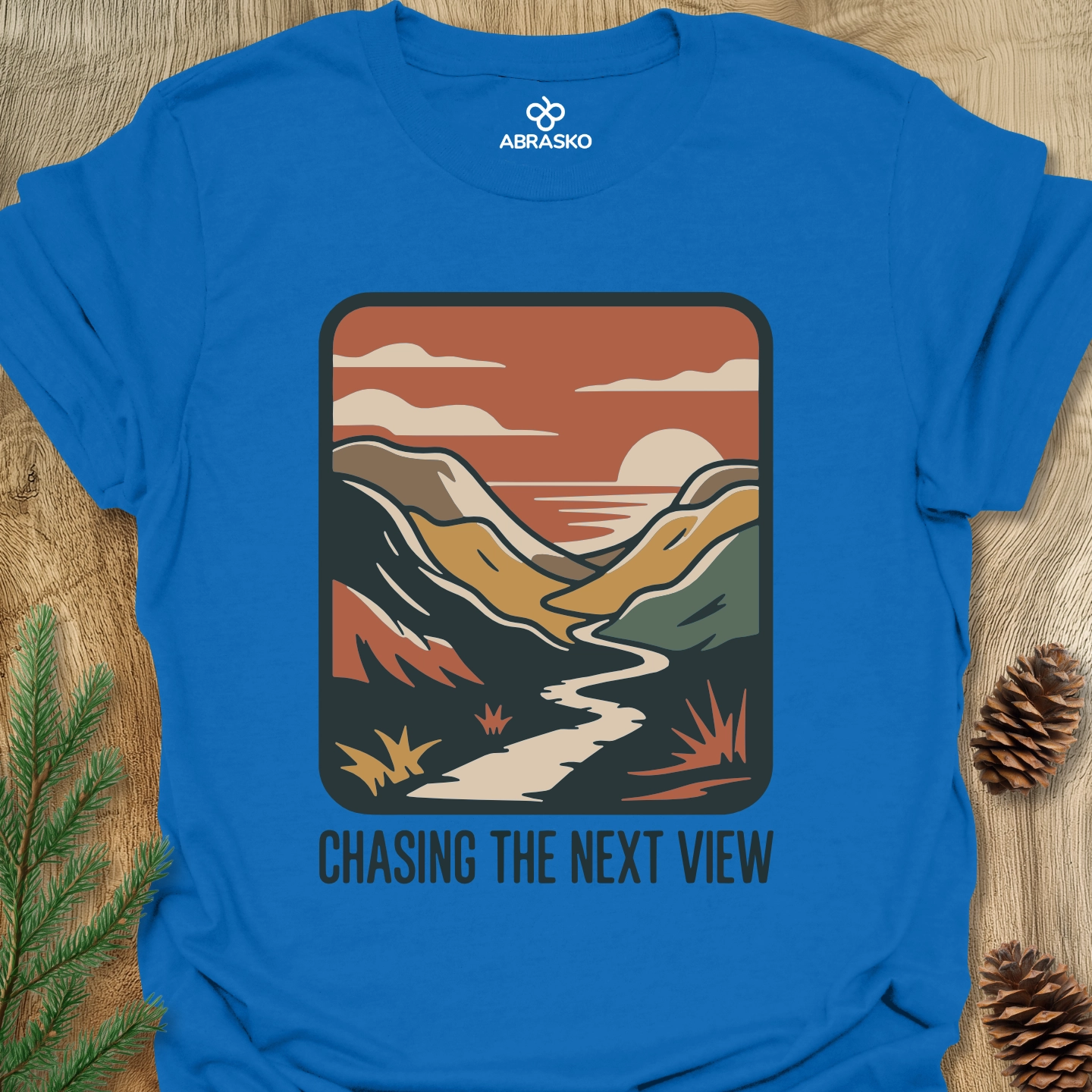Chasing The Next View Tee