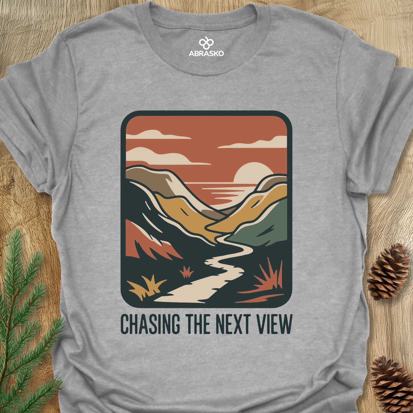 Chasing The Next View Tee