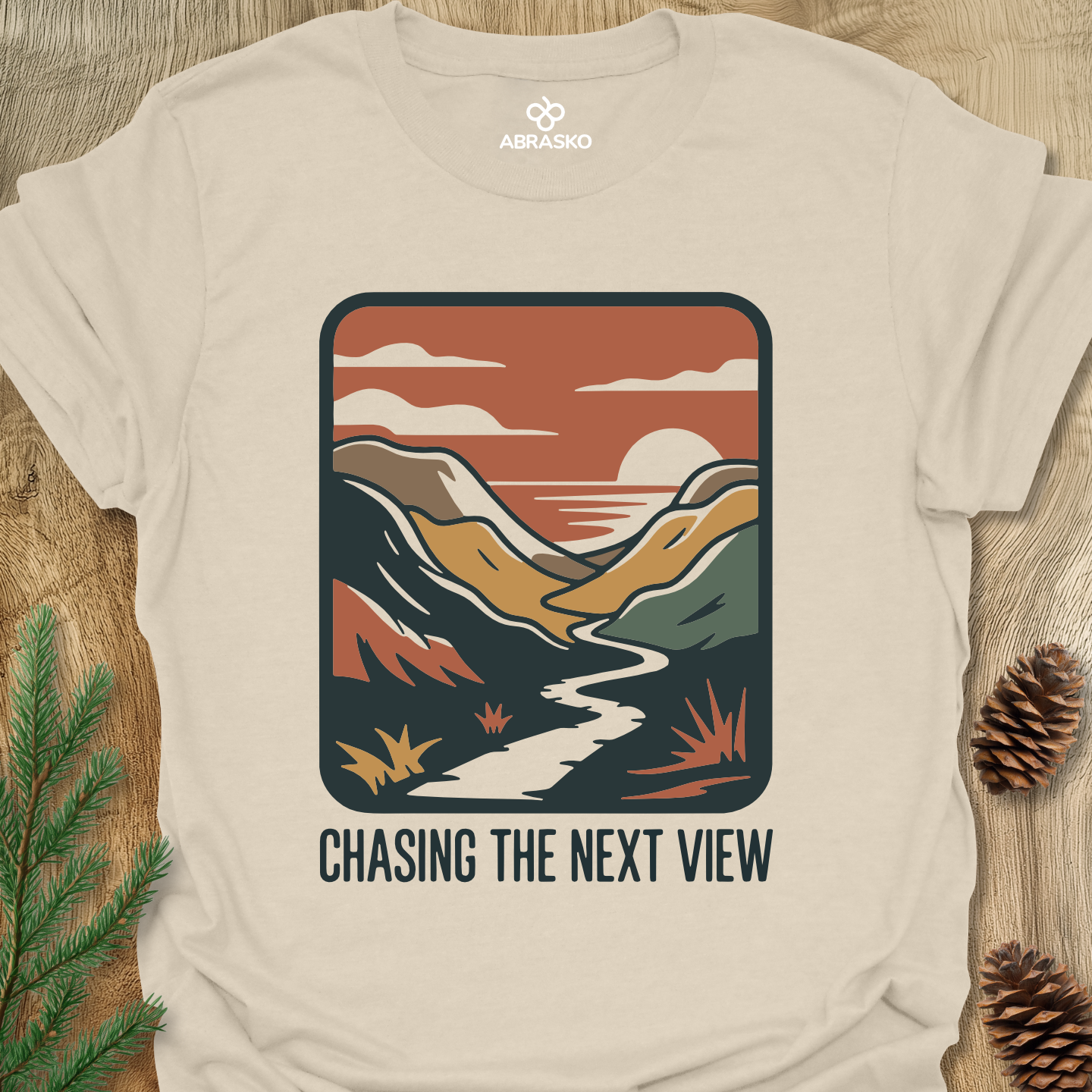 Chasing The Next View Tee