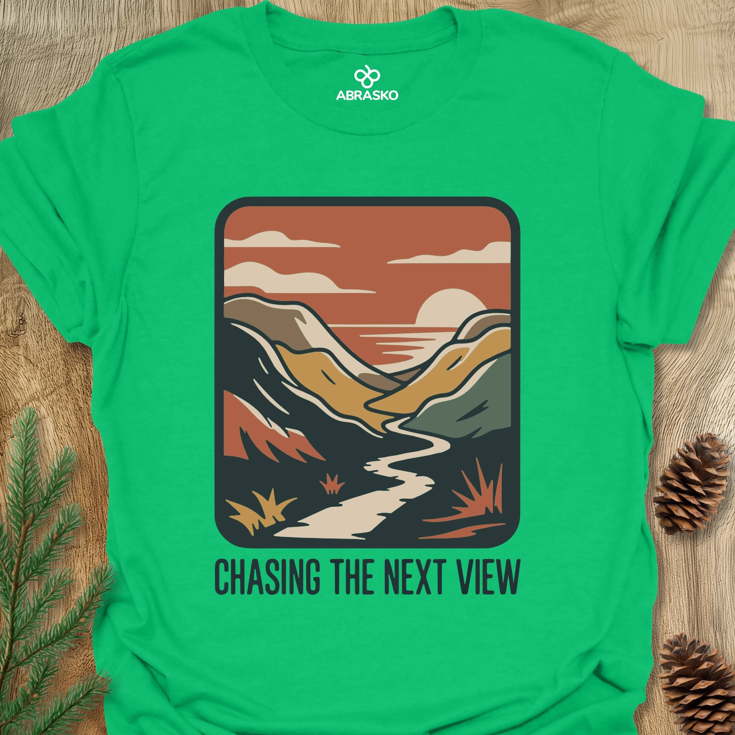 Chasing The Next View Tee