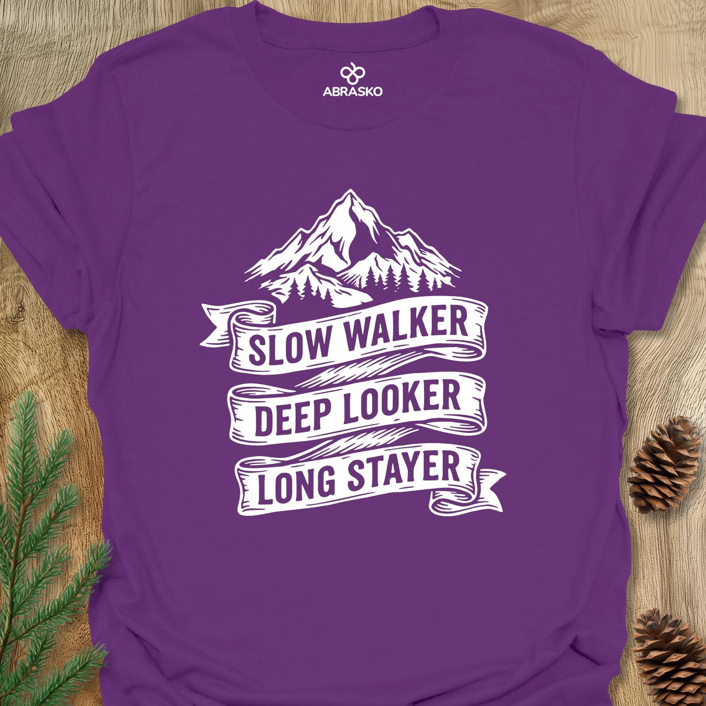 Slow Deep Long Mountain Tee
