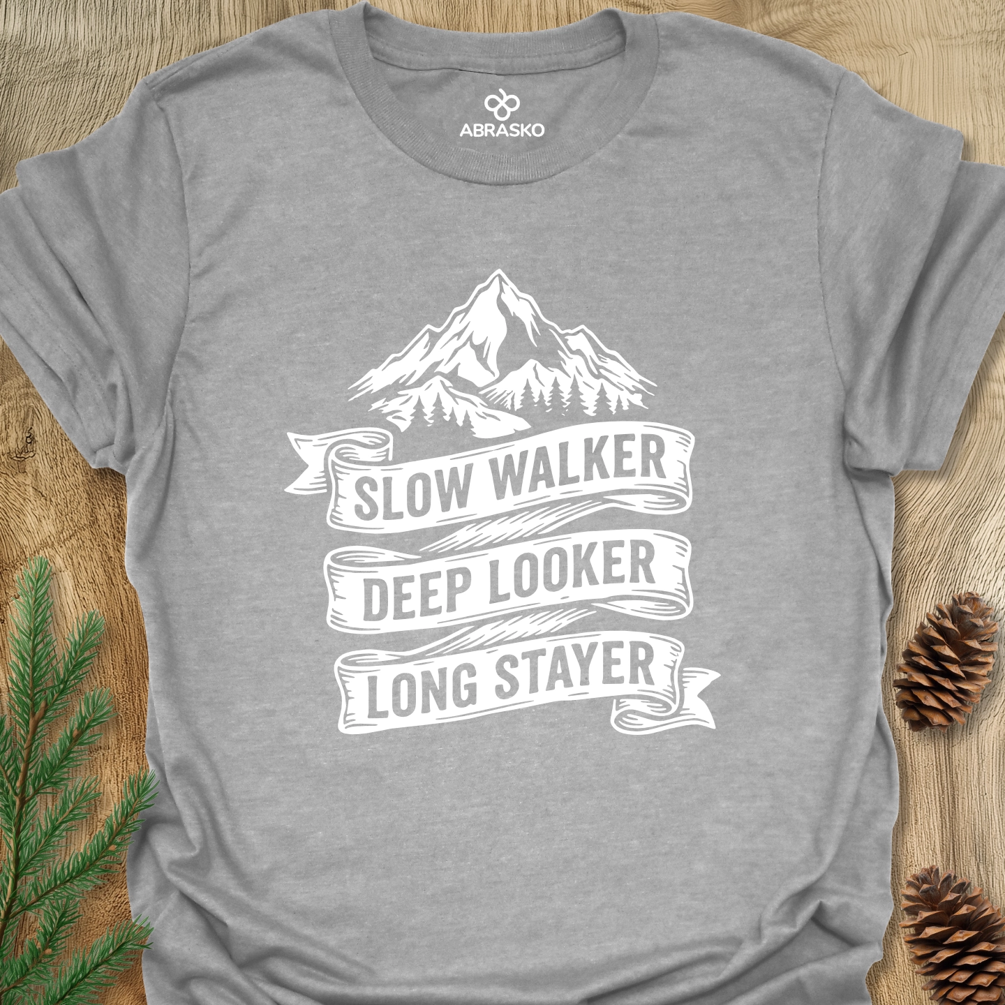 Slow Deep Long Mountain Tee