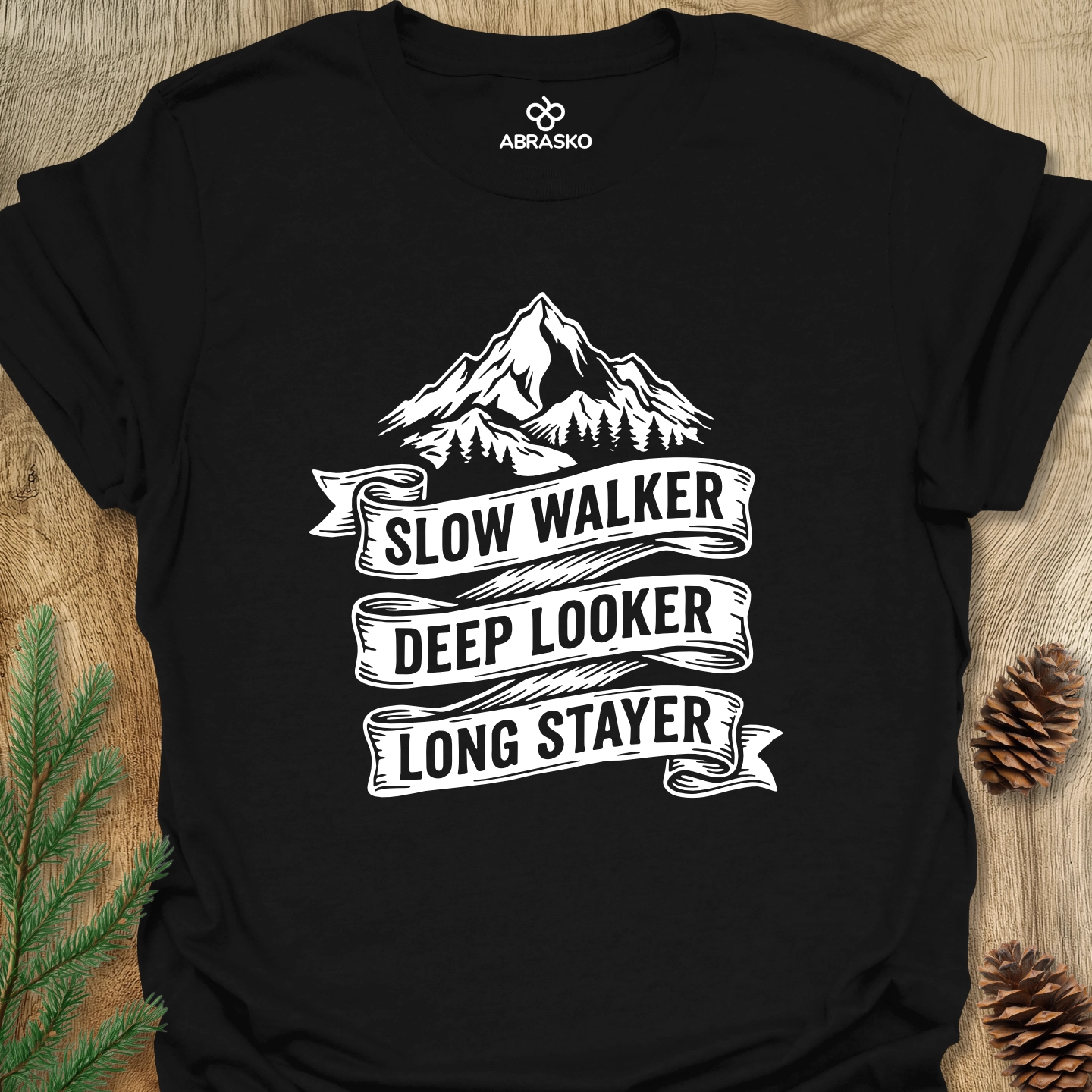 Slow Deep Long Mountain Tee