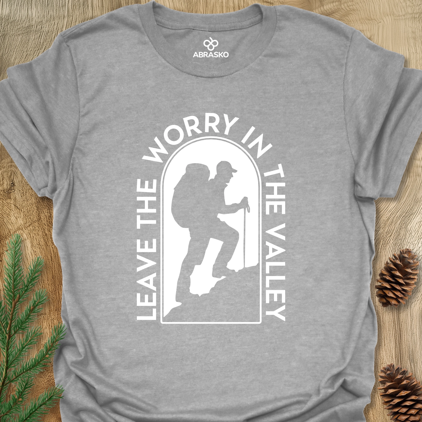 Leave Worry In Valley Tee