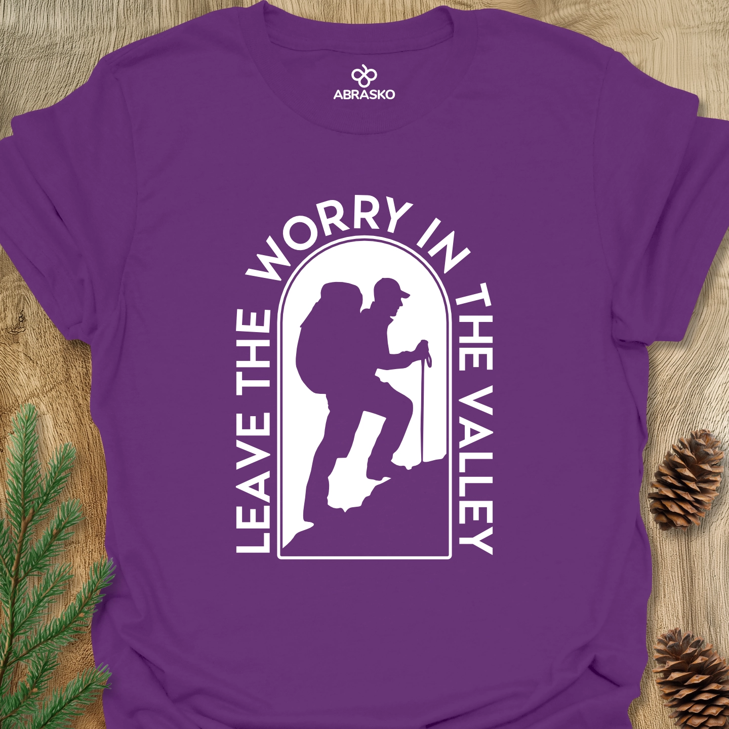 Leave Worry In Valley Tee