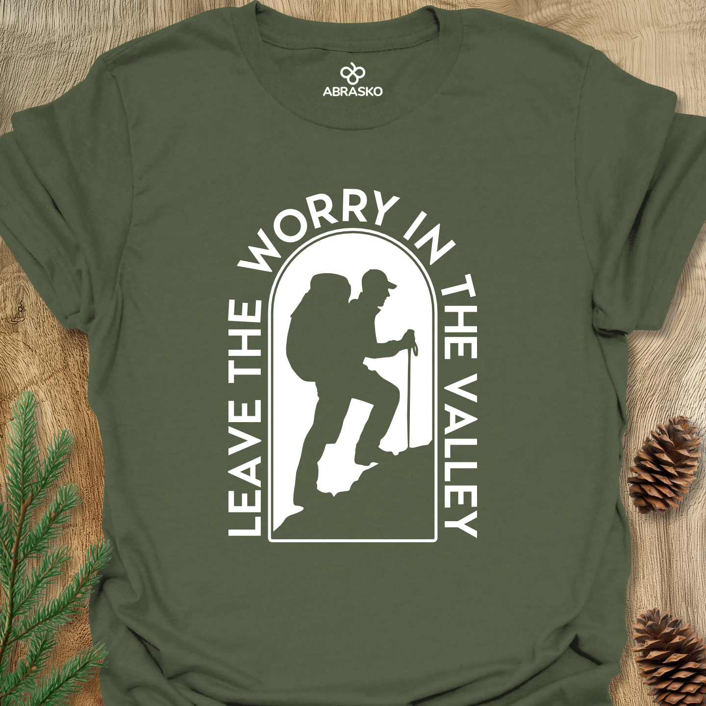 Leave Worry In Valley Tee