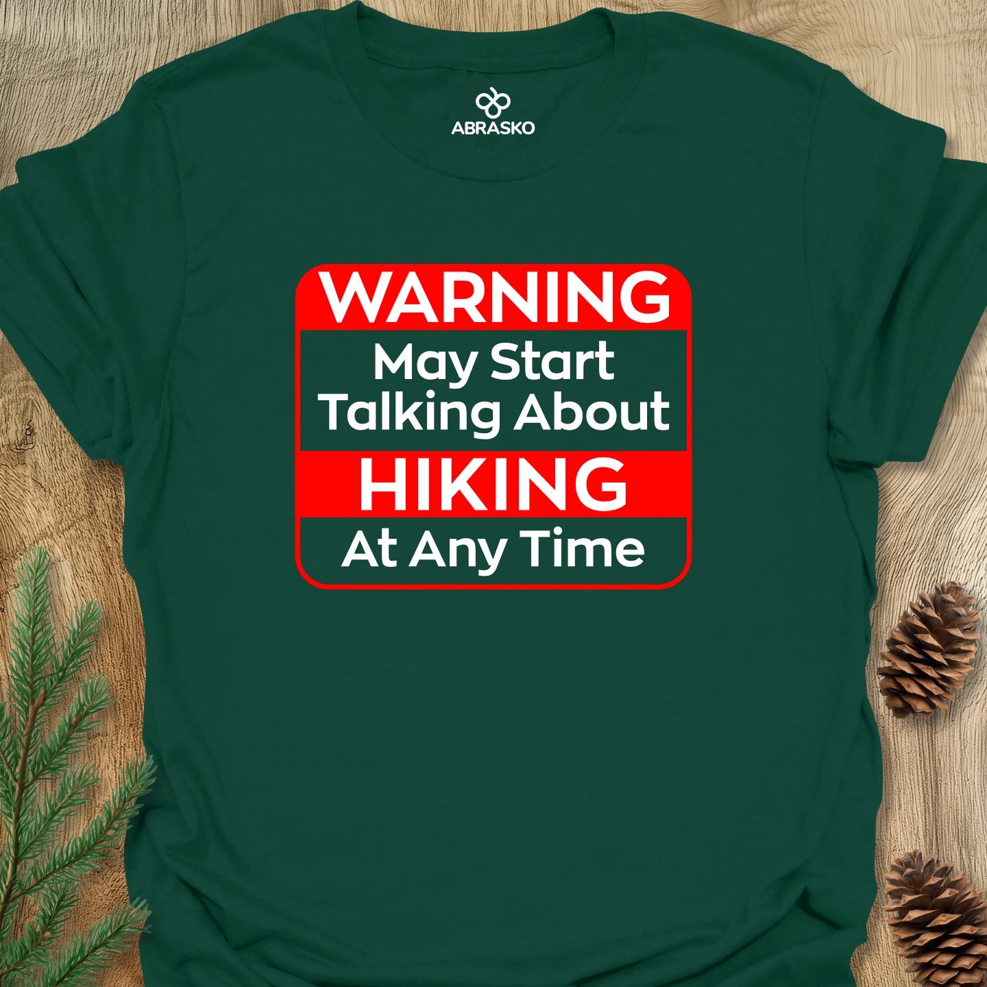 Warning Hiking Tee