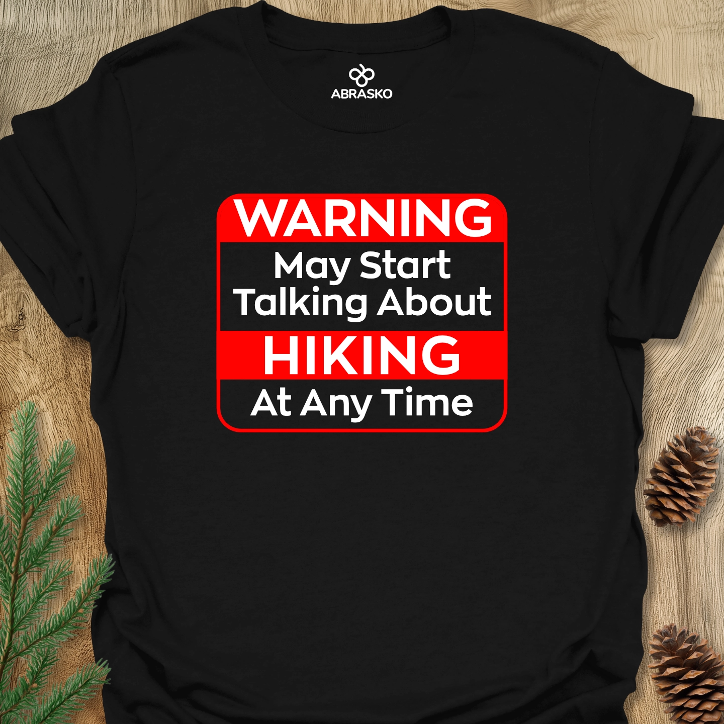 Warning Hiking Tee