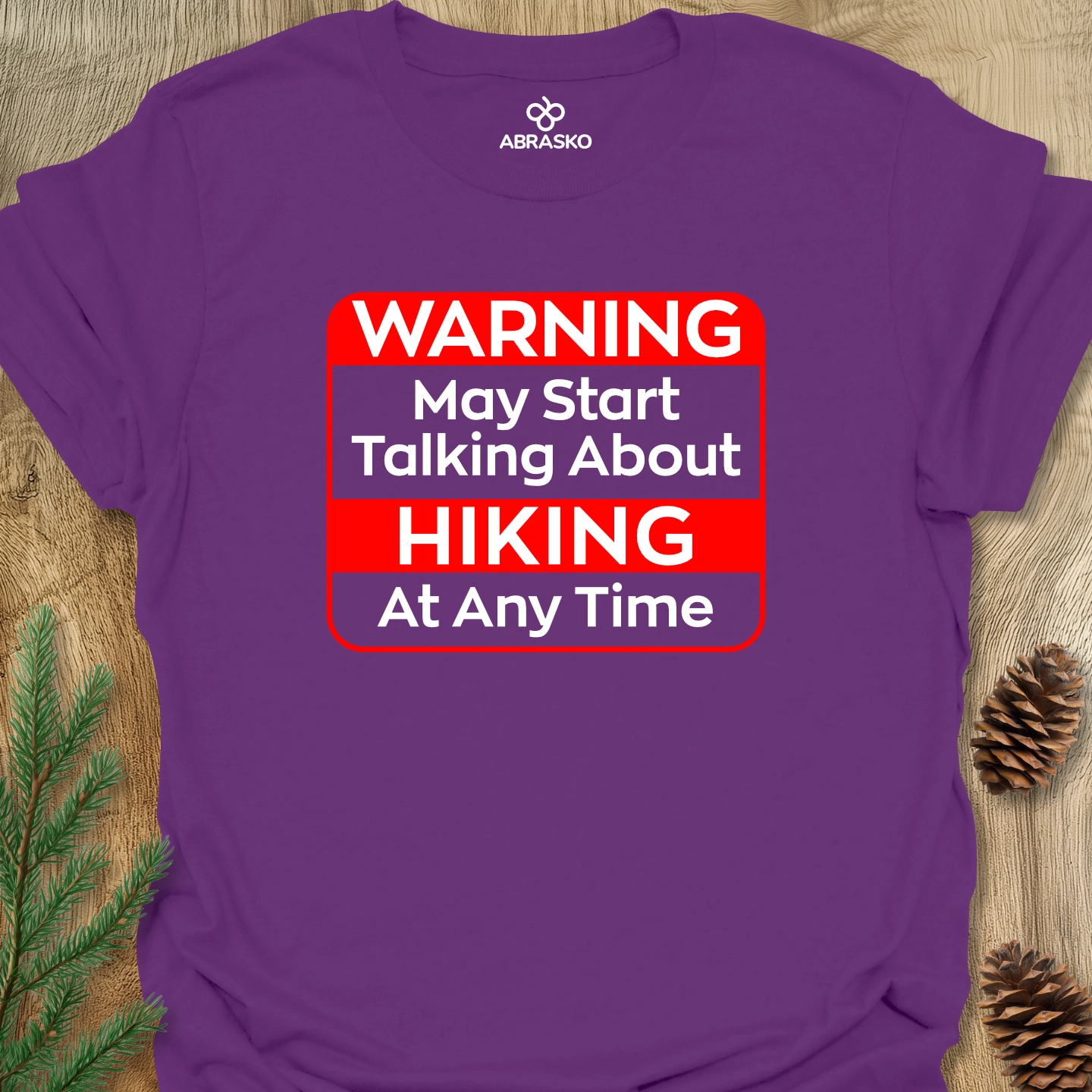 Warning Hiking Tee