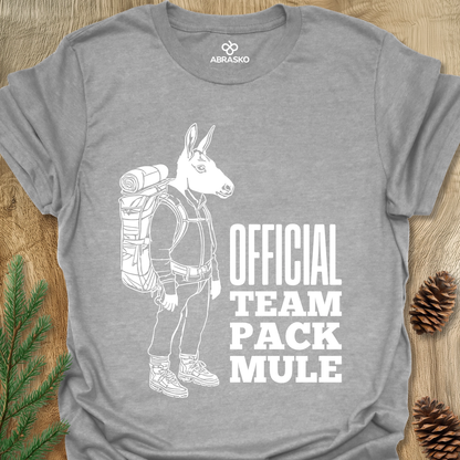 Official Team Pack Mule Unisex T-shirt