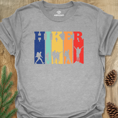 Hiker Silhouettes Unisex T-shirt