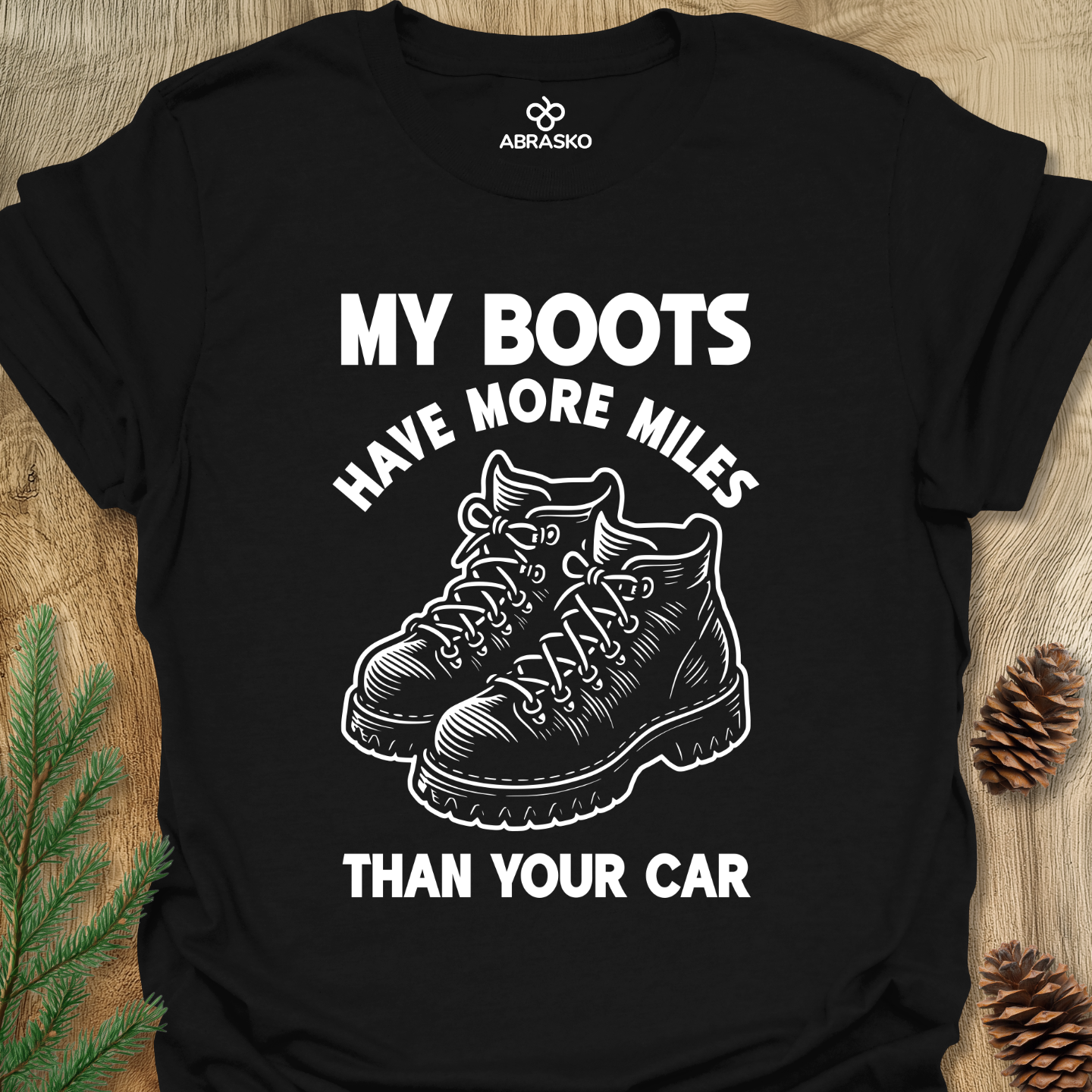 My Boots Have More Miles Tee