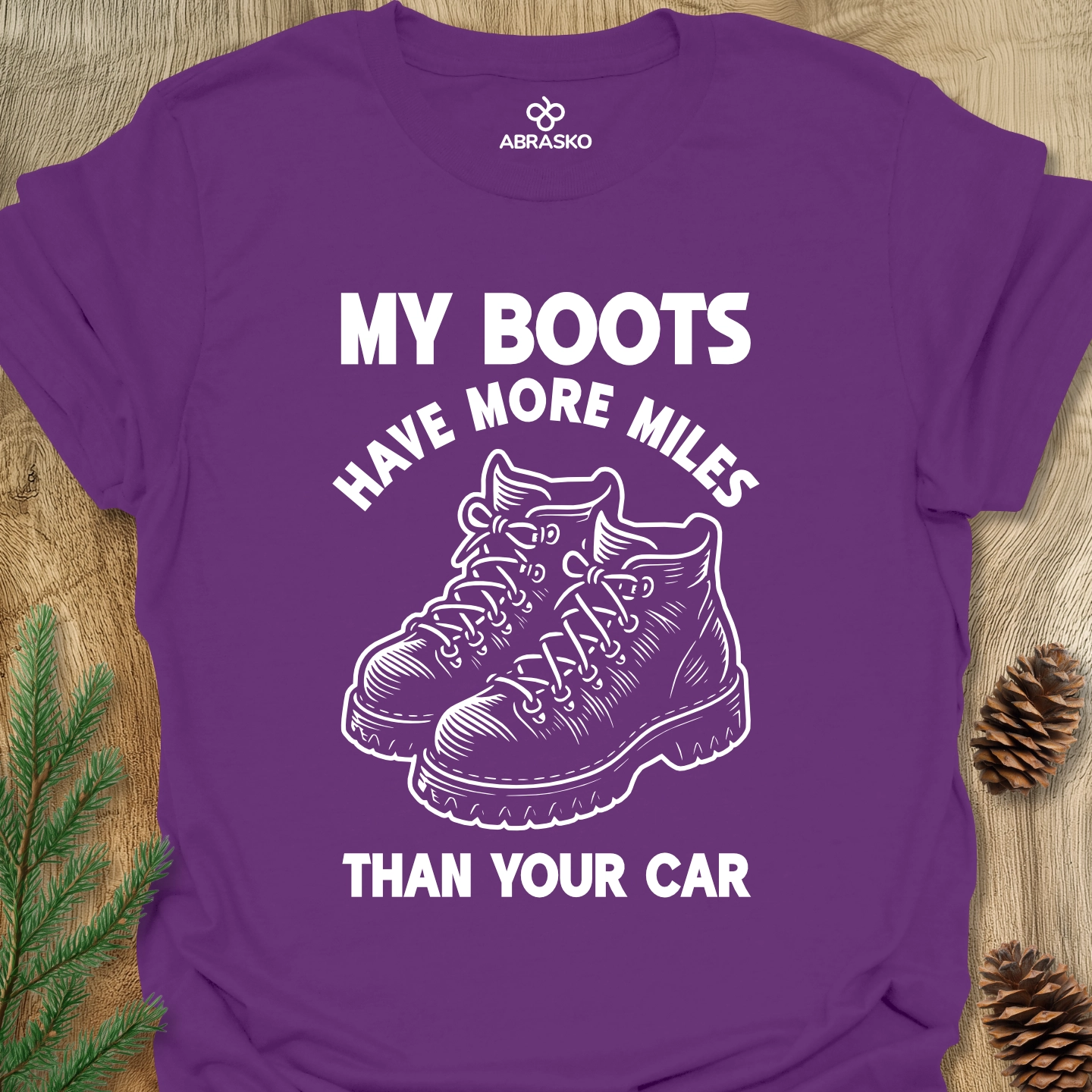 My Boots Have More Miles Tee