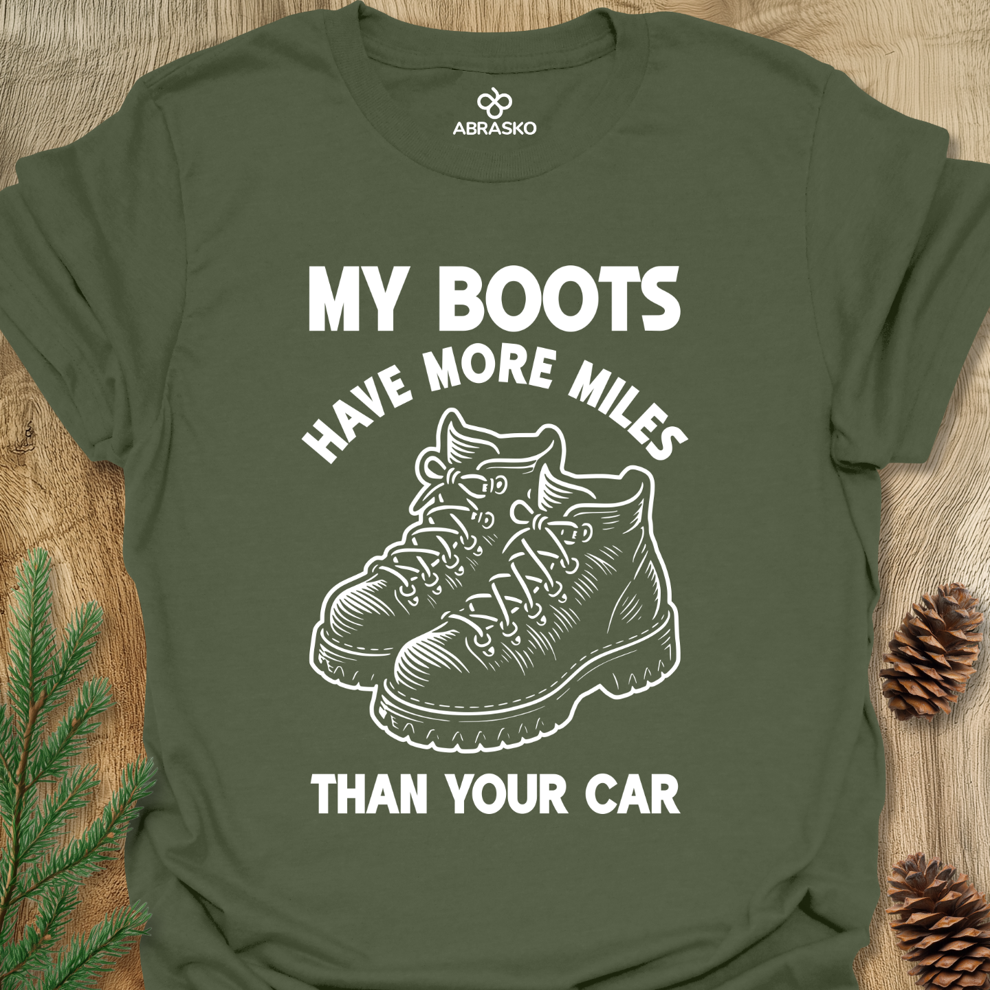 My Boots Have More Miles Tee