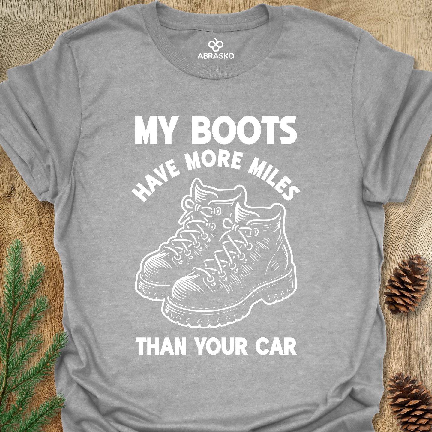 My Boots Have More Miles Tee