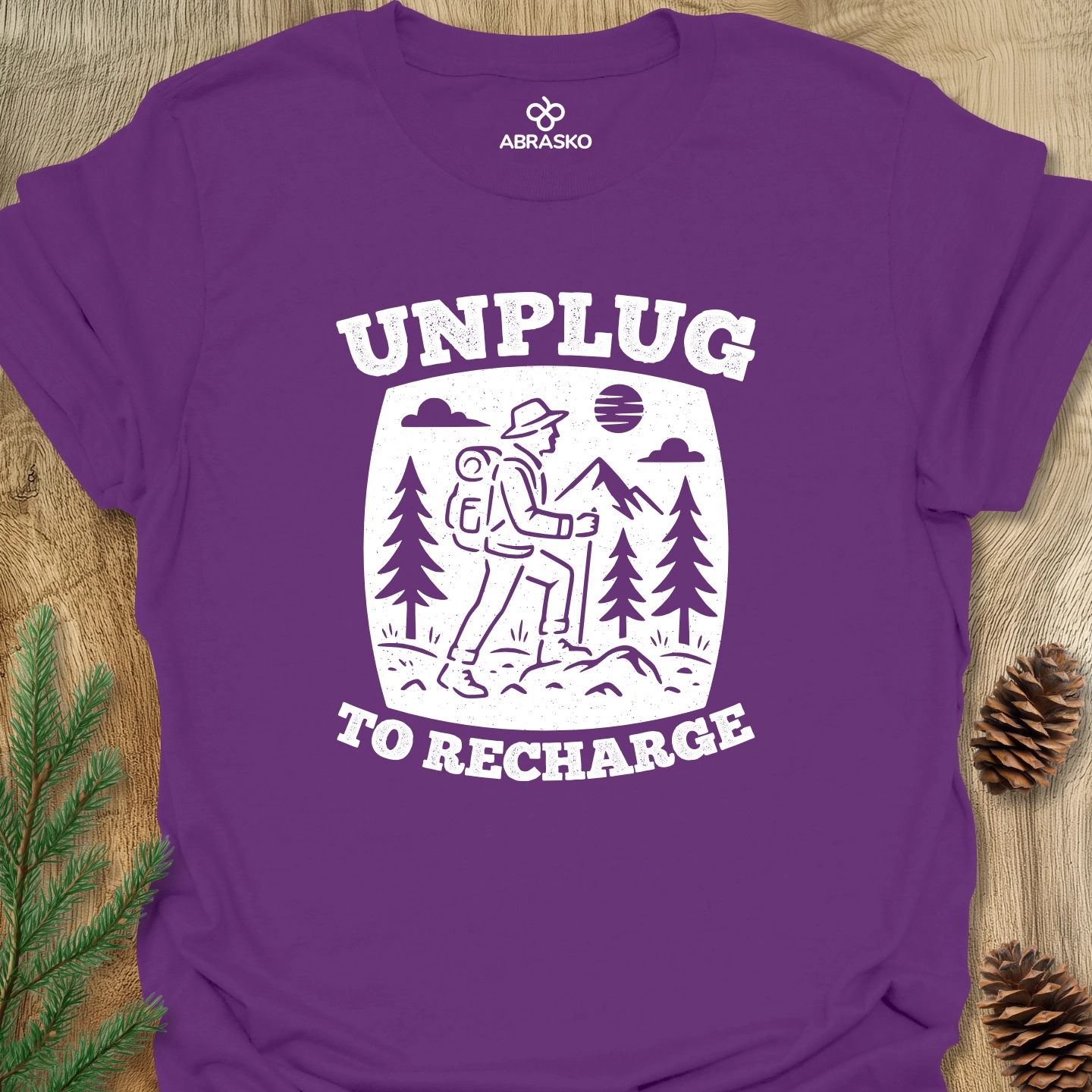 Unplug To Recharge Tee