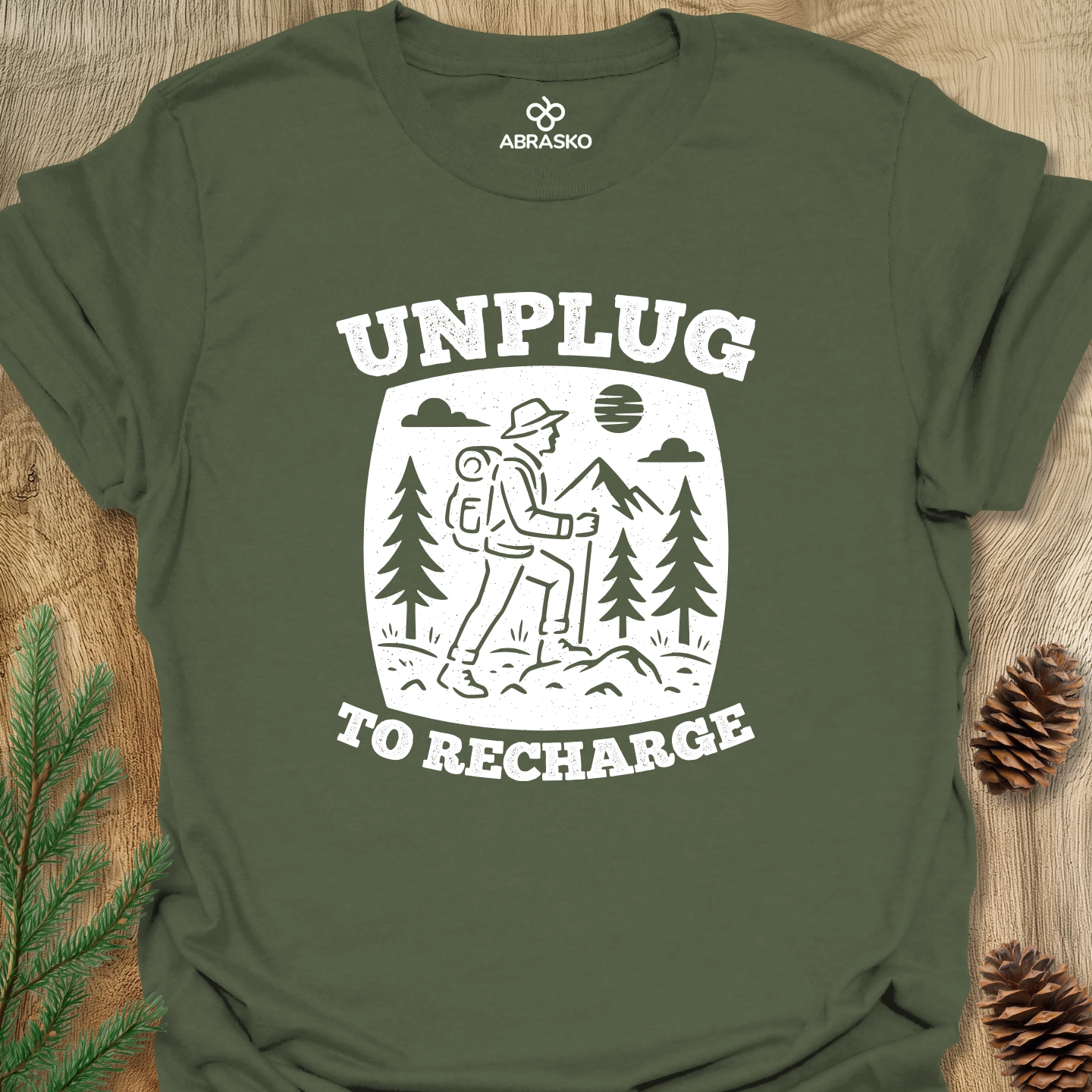 Unplug To Recharge Tee