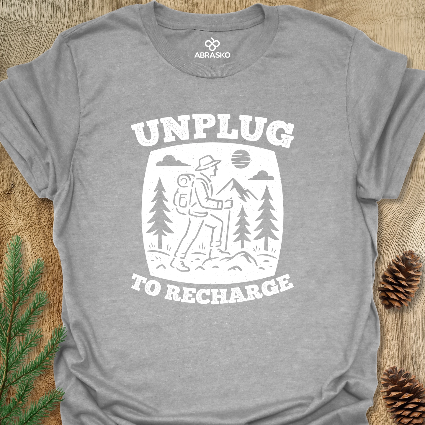 Unplug To Recharge Tee
