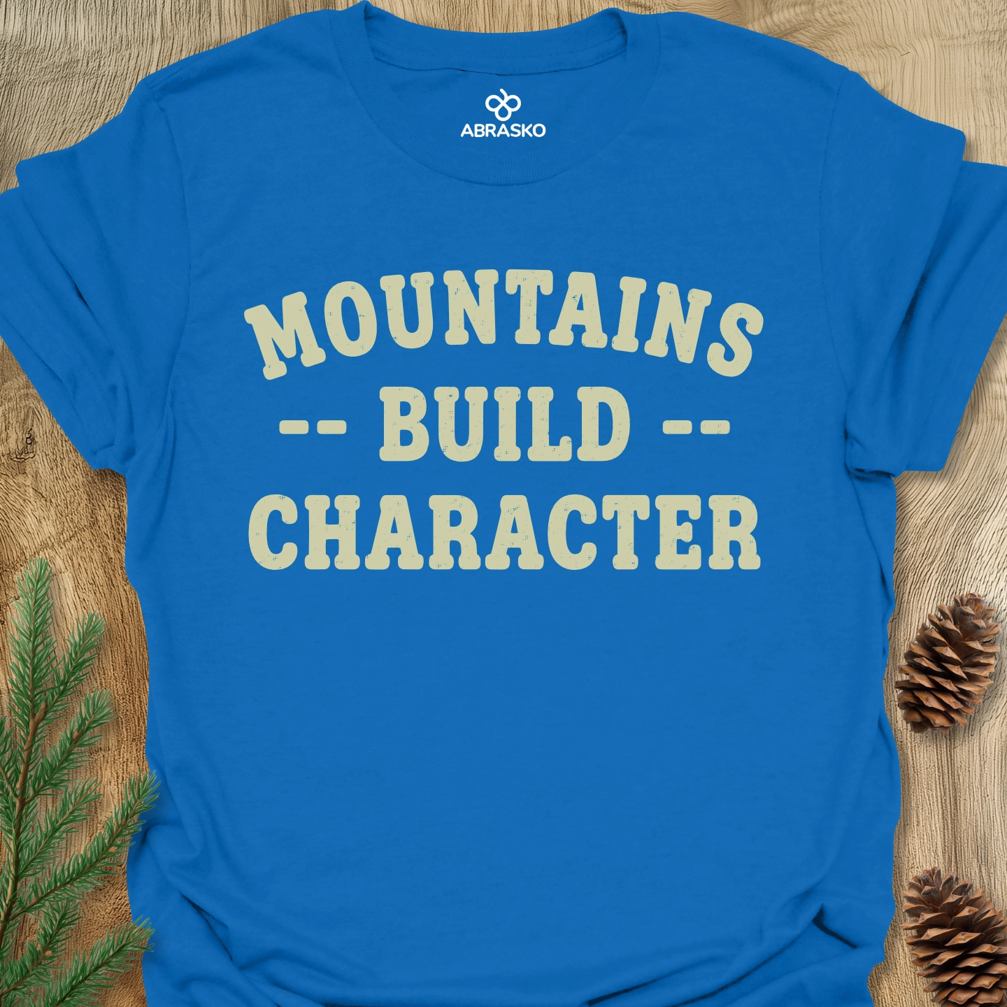 Mountains Build Character Tee